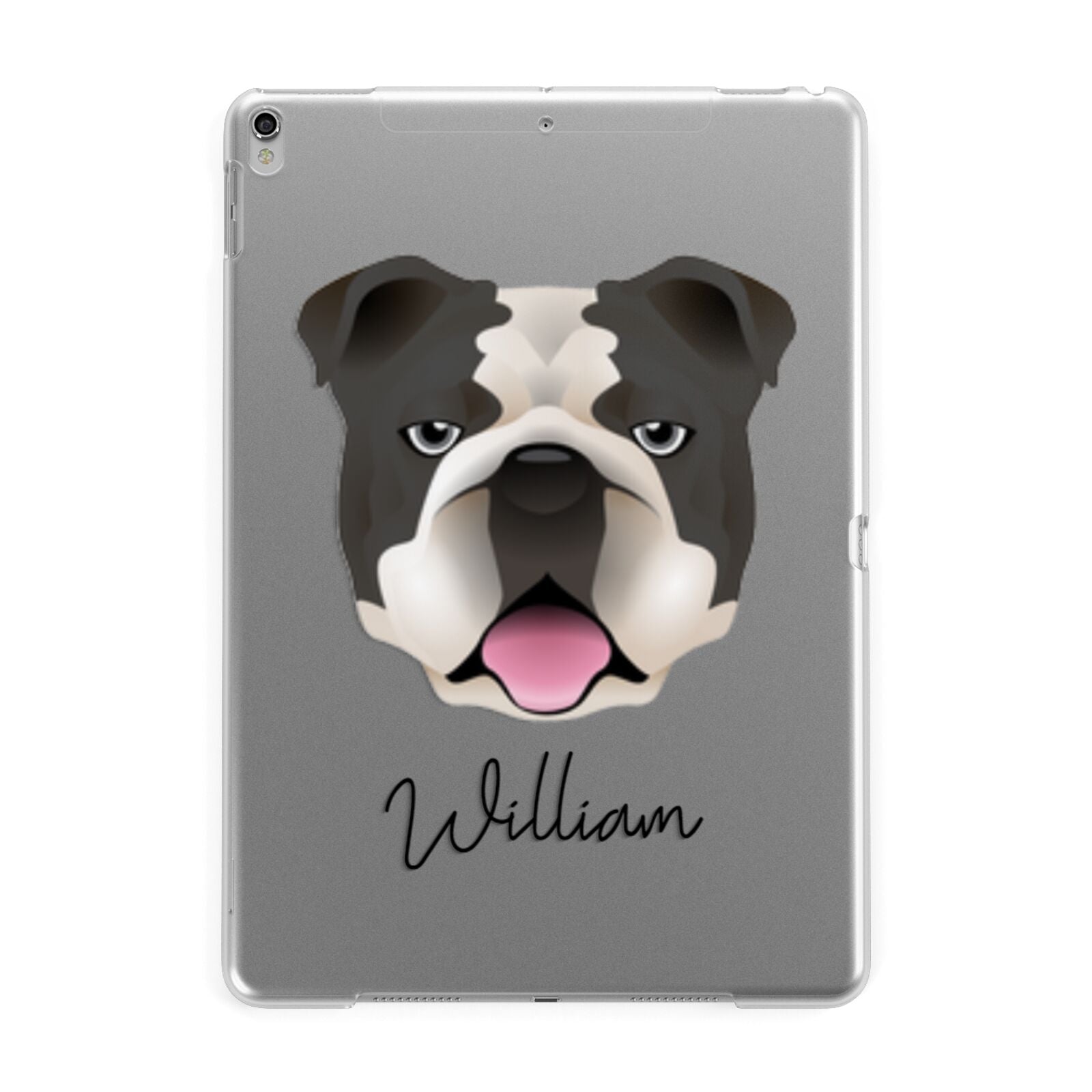 English Bulldog Personalised iPad Case – Dyefor