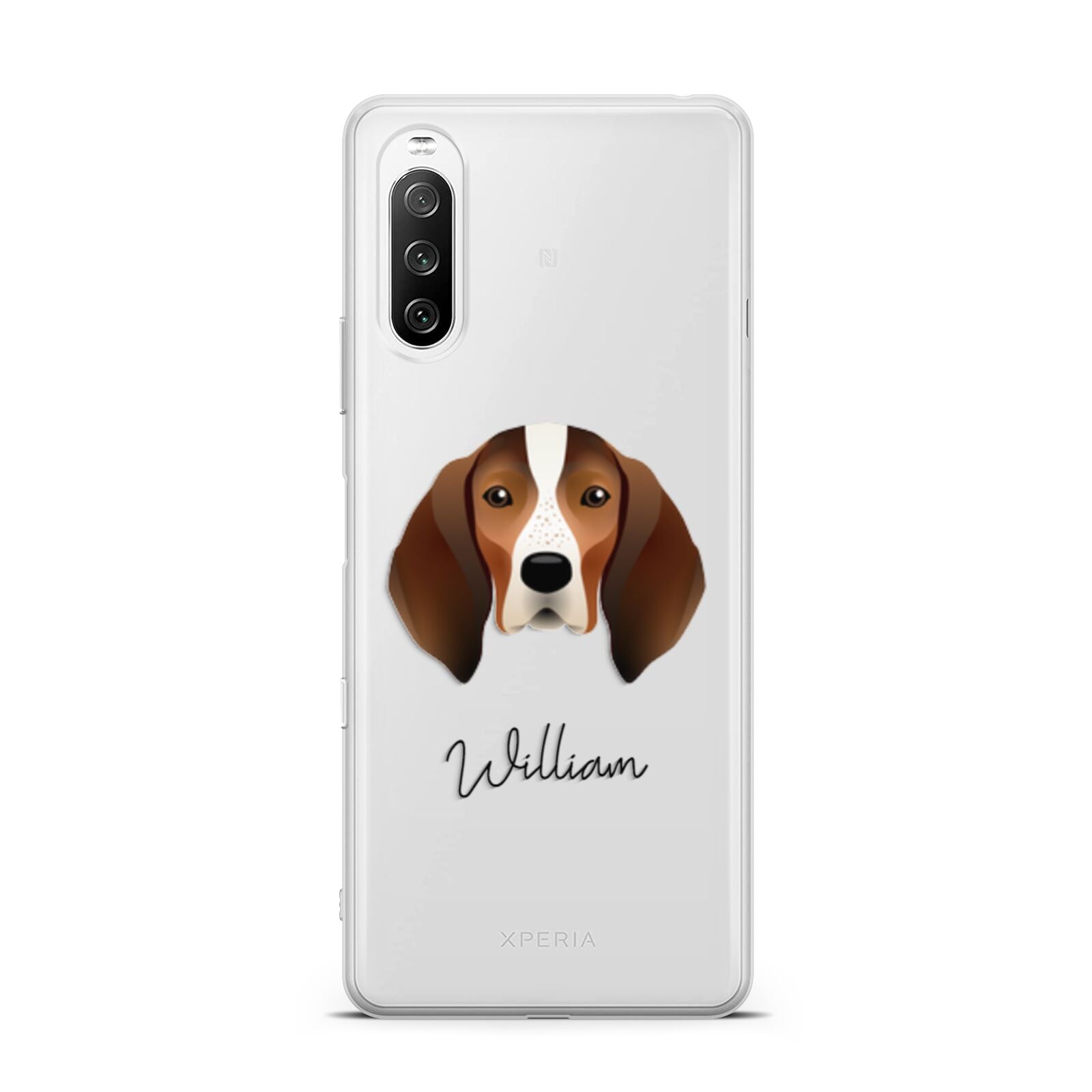 English Coonhound Personalised Sony Xperia 10 III Case