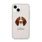 English Coonhound Personalised iPhone 14 Clear Tough Case Starlight
