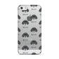 English Setter Icon with Name Apple iPhone 5 Case