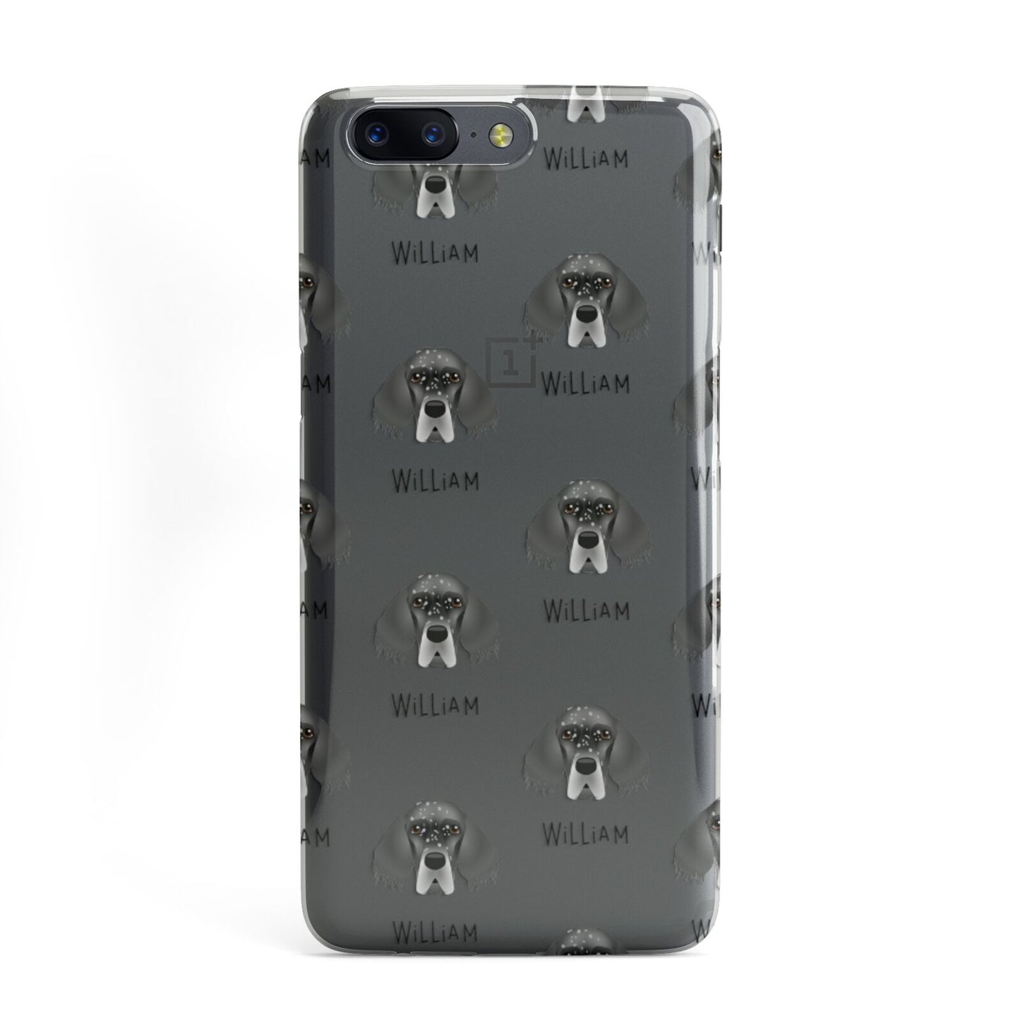 English Setter Icon with Name OnePlus Case