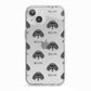 English Setter Icon with Name iPhone 13 TPU Impact Case with White Edges