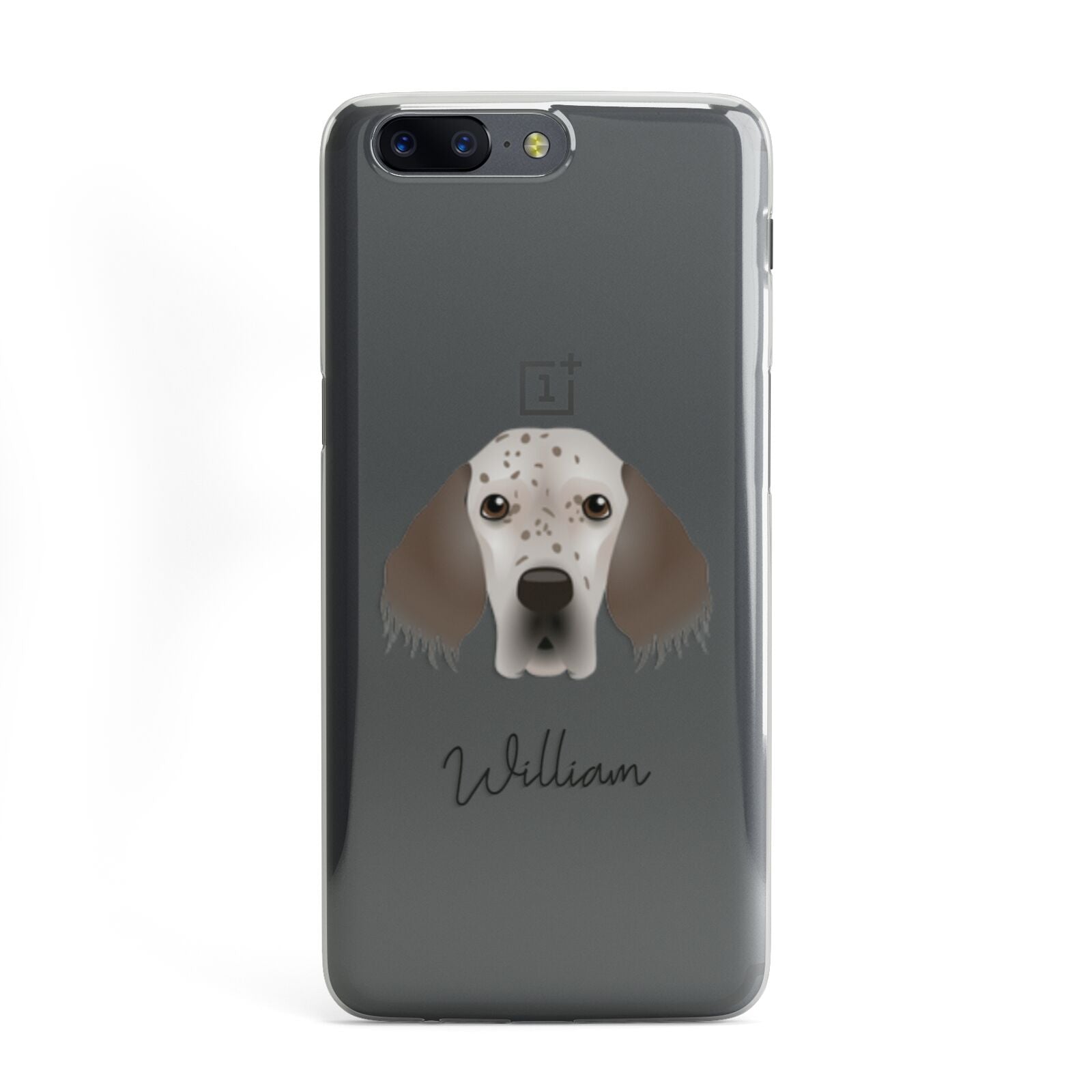 English Setter Personalised OnePlus Case