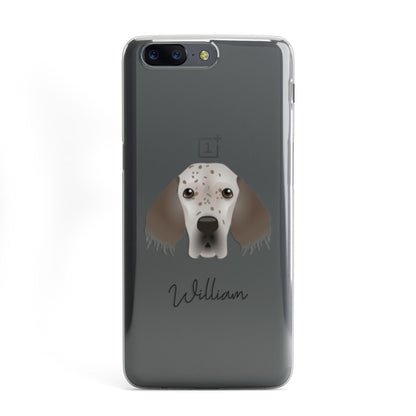 English Setter Personalised OnePlus Case