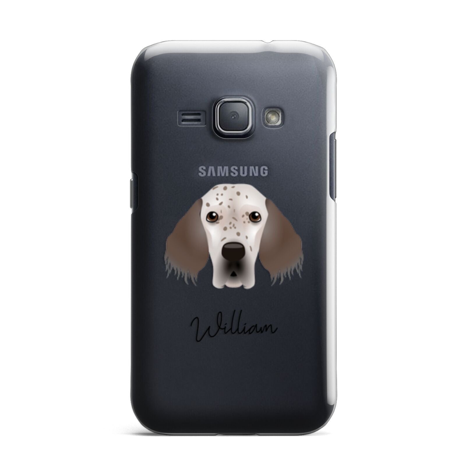 English Setter Personalised Samsung Galaxy J1 2016 Case