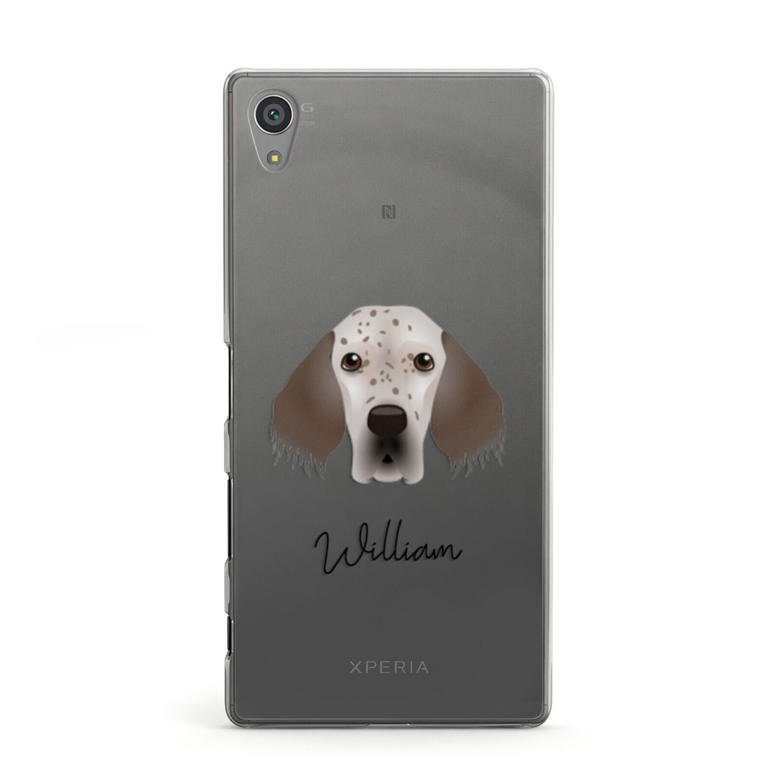 English Setter Personalised Sony Xperia Case