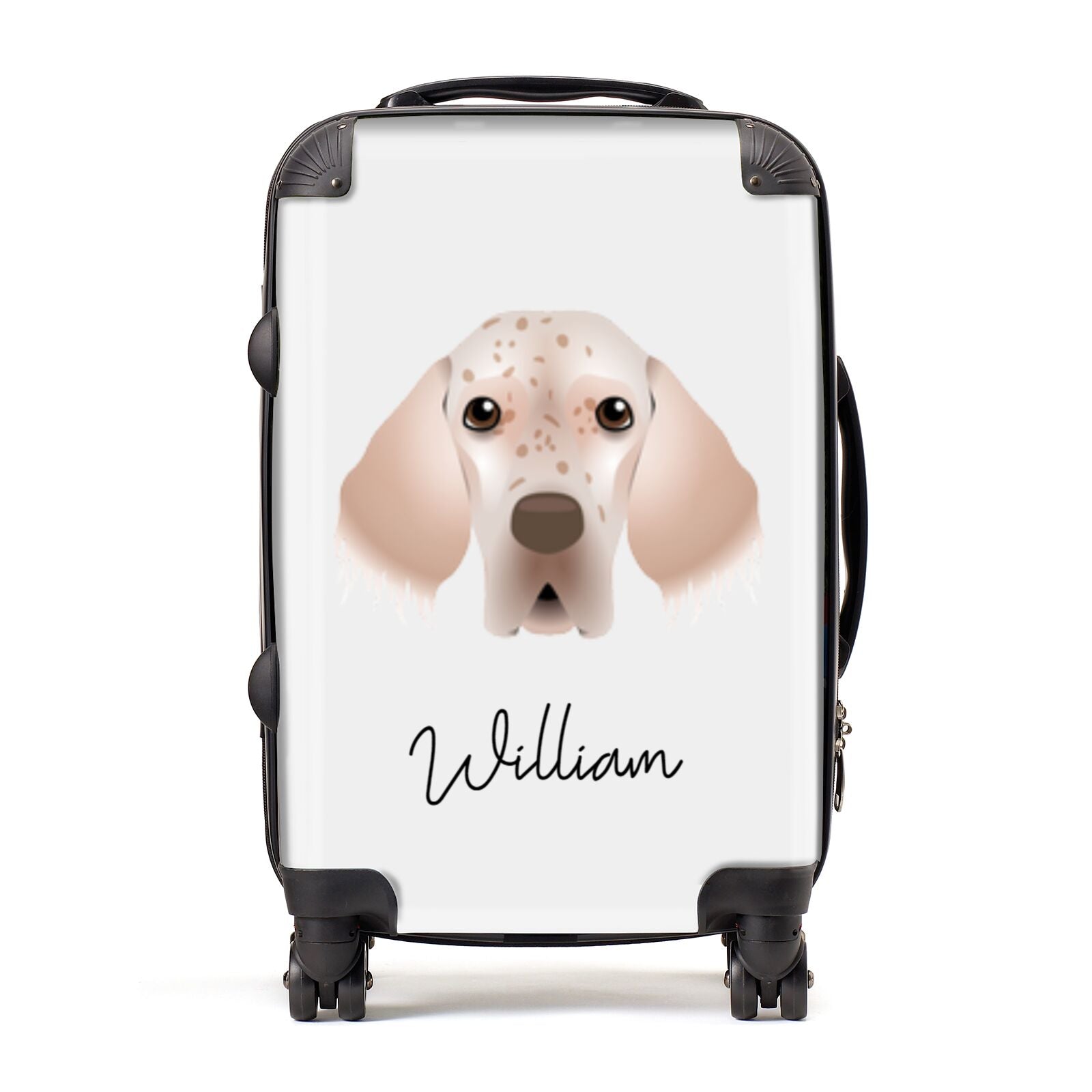 English Setter Personalised Suitcase