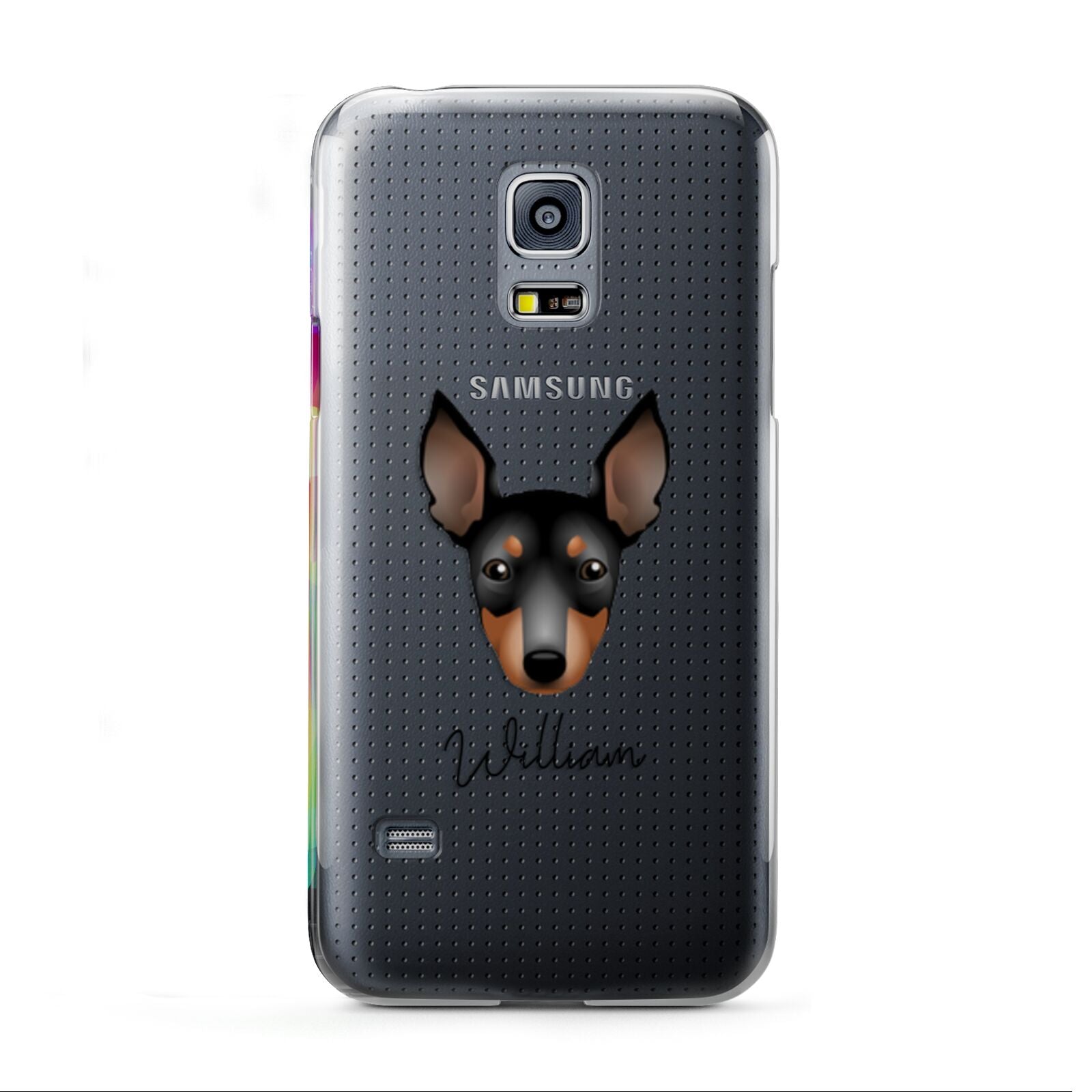 English Toy Terrier Personalised Samsung Galaxy S5 Mini Case