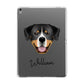 Entlebucher Mountain Dog Personalised Apple iPad Grey Case