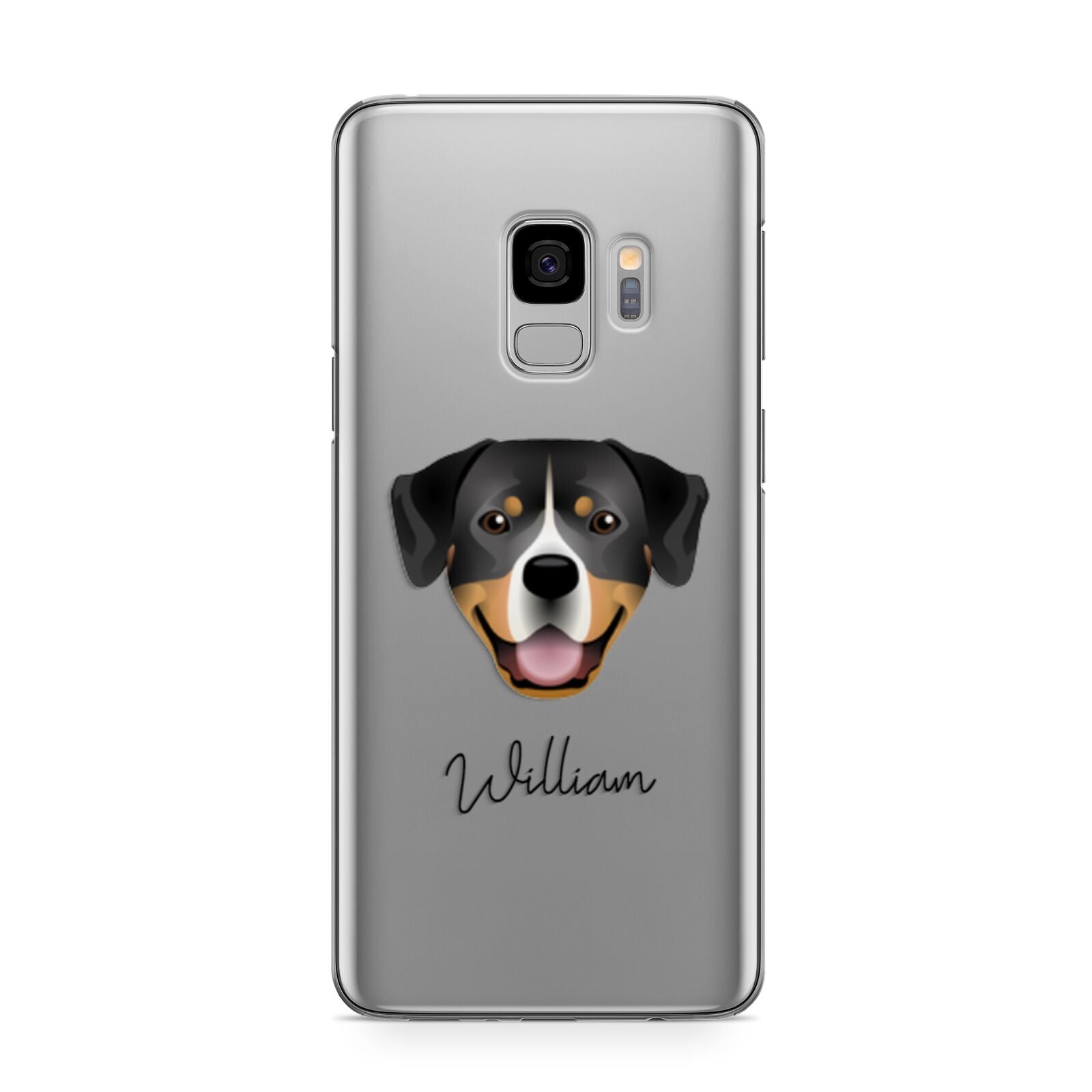 Entlebucher Mountain Dog Personalised Samsung Galaxy S9 Case