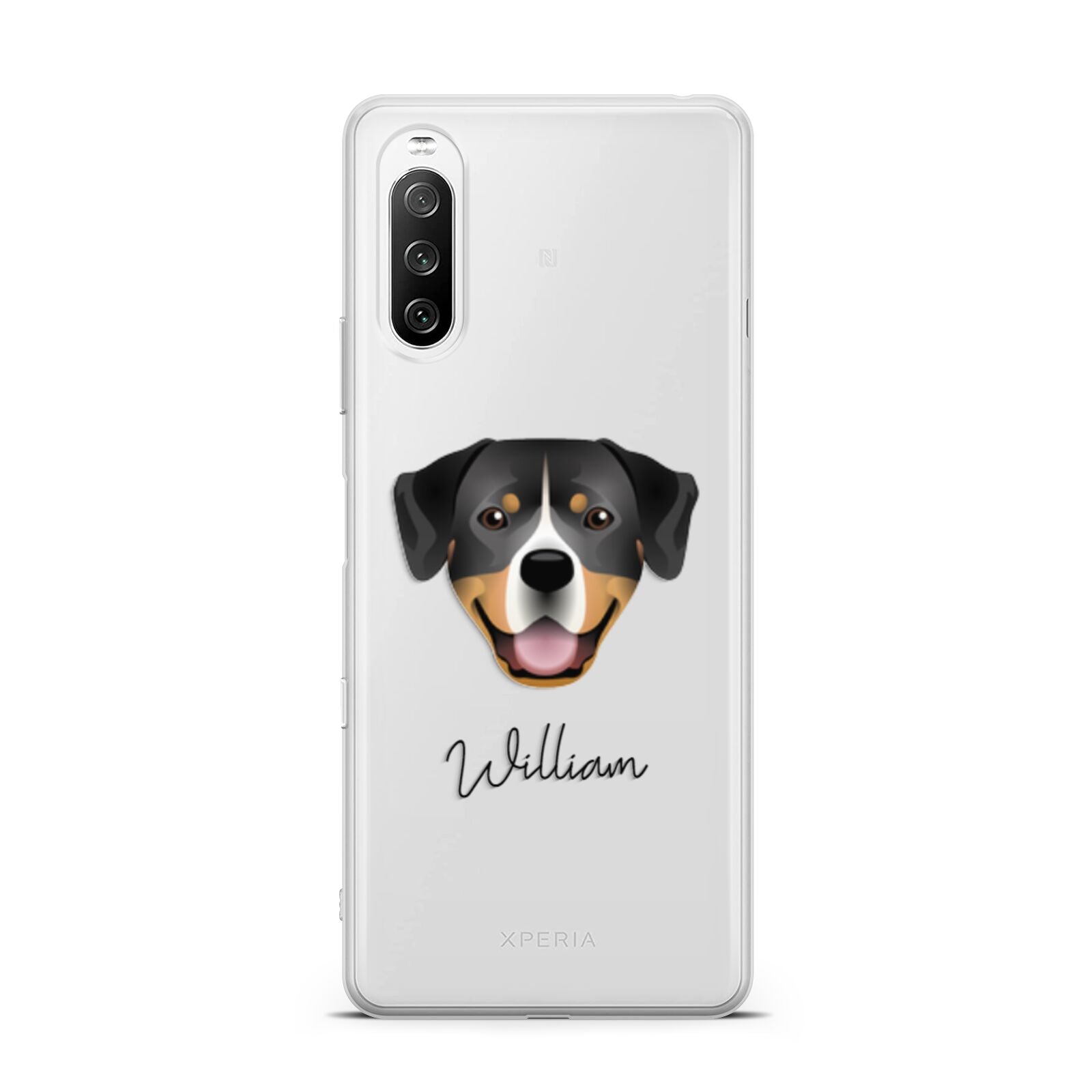 Entlebucher Mountain Dog Personalised Sony Xperia 10 III Case