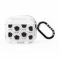 Estrela Mountain Dog Icon with Name AirPods Clear Case 3rd Gen