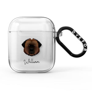 Estrela Mountain Dog Personalisierte AirPods Hülle