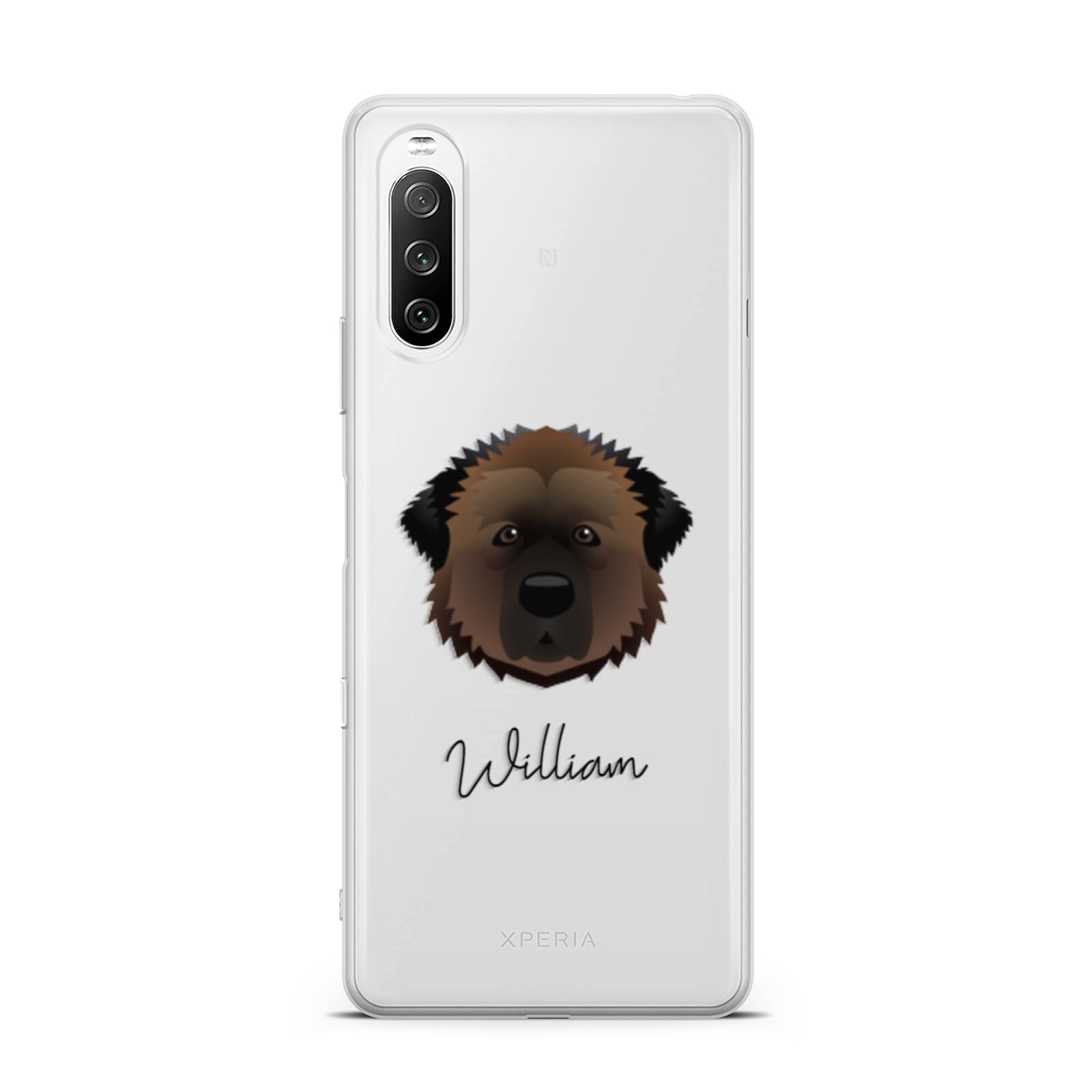 Estrela Mountain Dog Personalised Sony Xperia 10 III Case