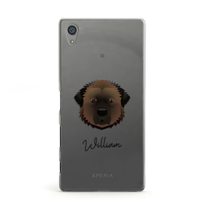 Estrela Mountain Dog Personalised Sony Xperia Case