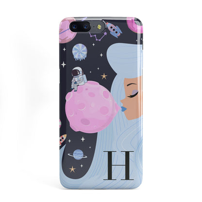 Ethereal Goddess in Space with Initial OnePlus Case