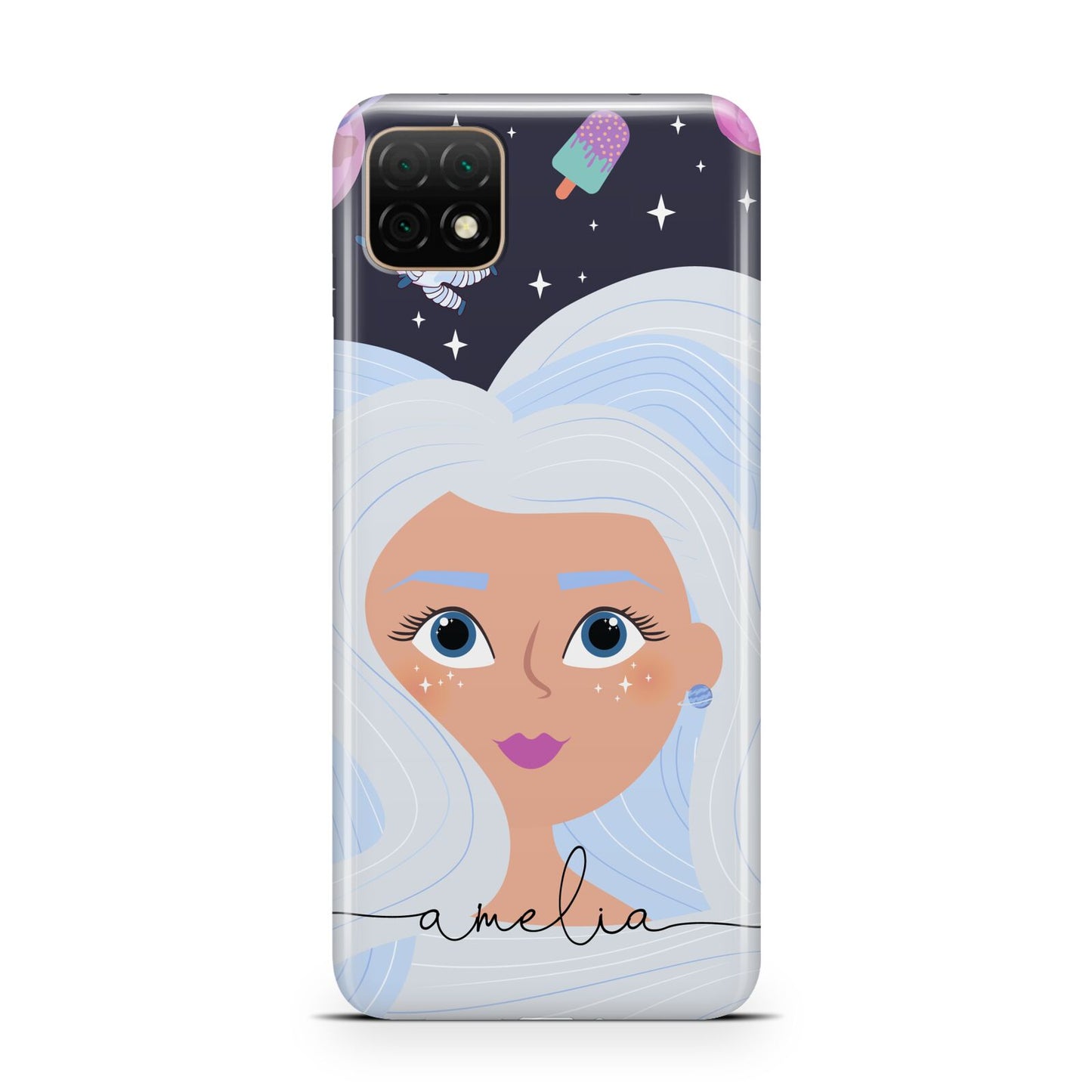 Ethereal Space Goddess with Name Huawei Enjoy 20 Phone Case