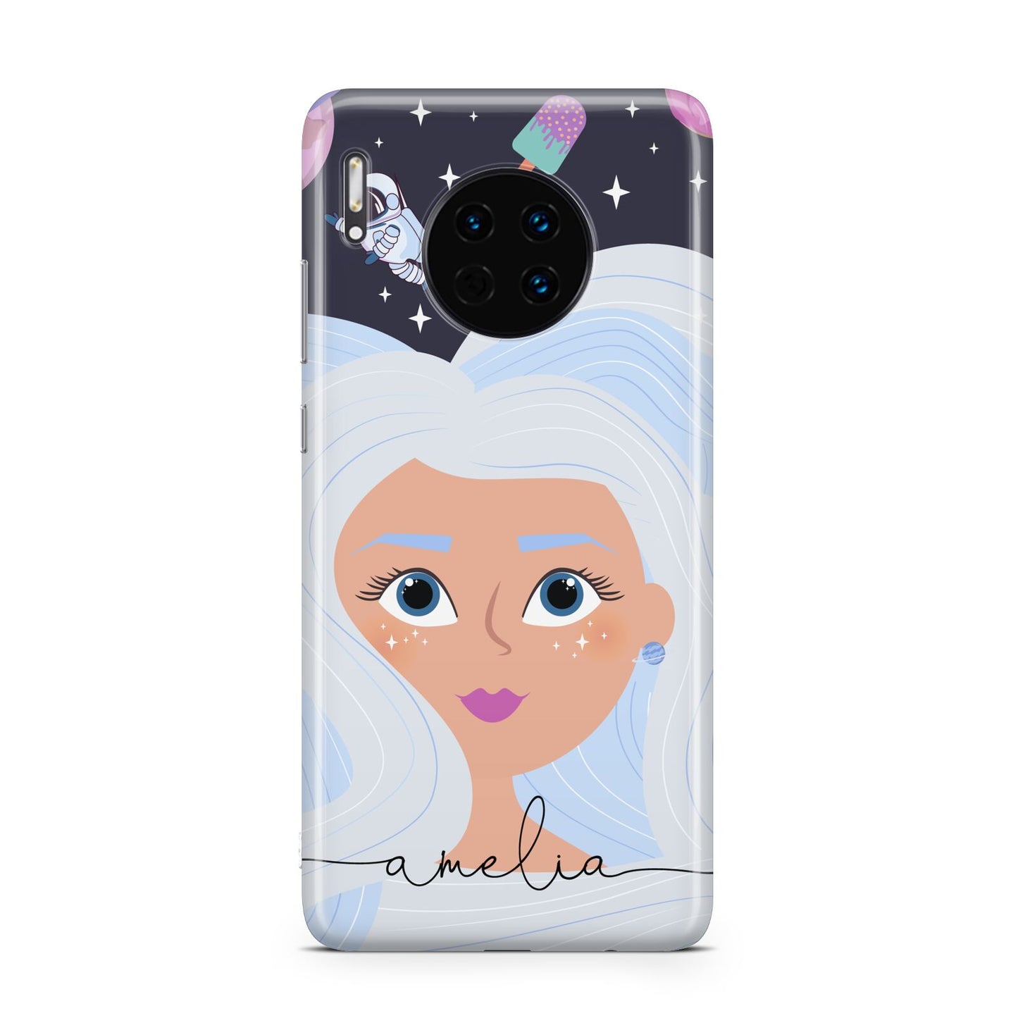 Ethereal Space Goddess with Name Huawei Mate 30