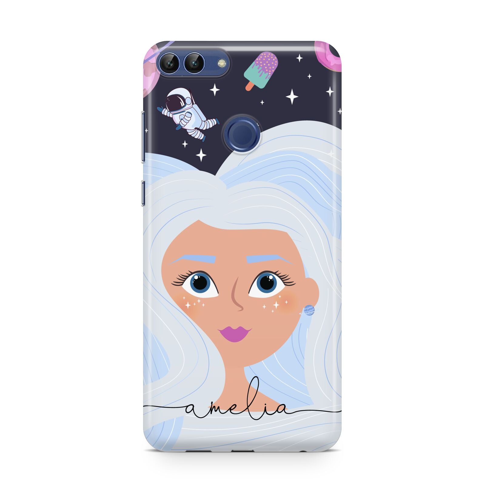 Ethereal Space Goddess with Name Huawei P Smart Case