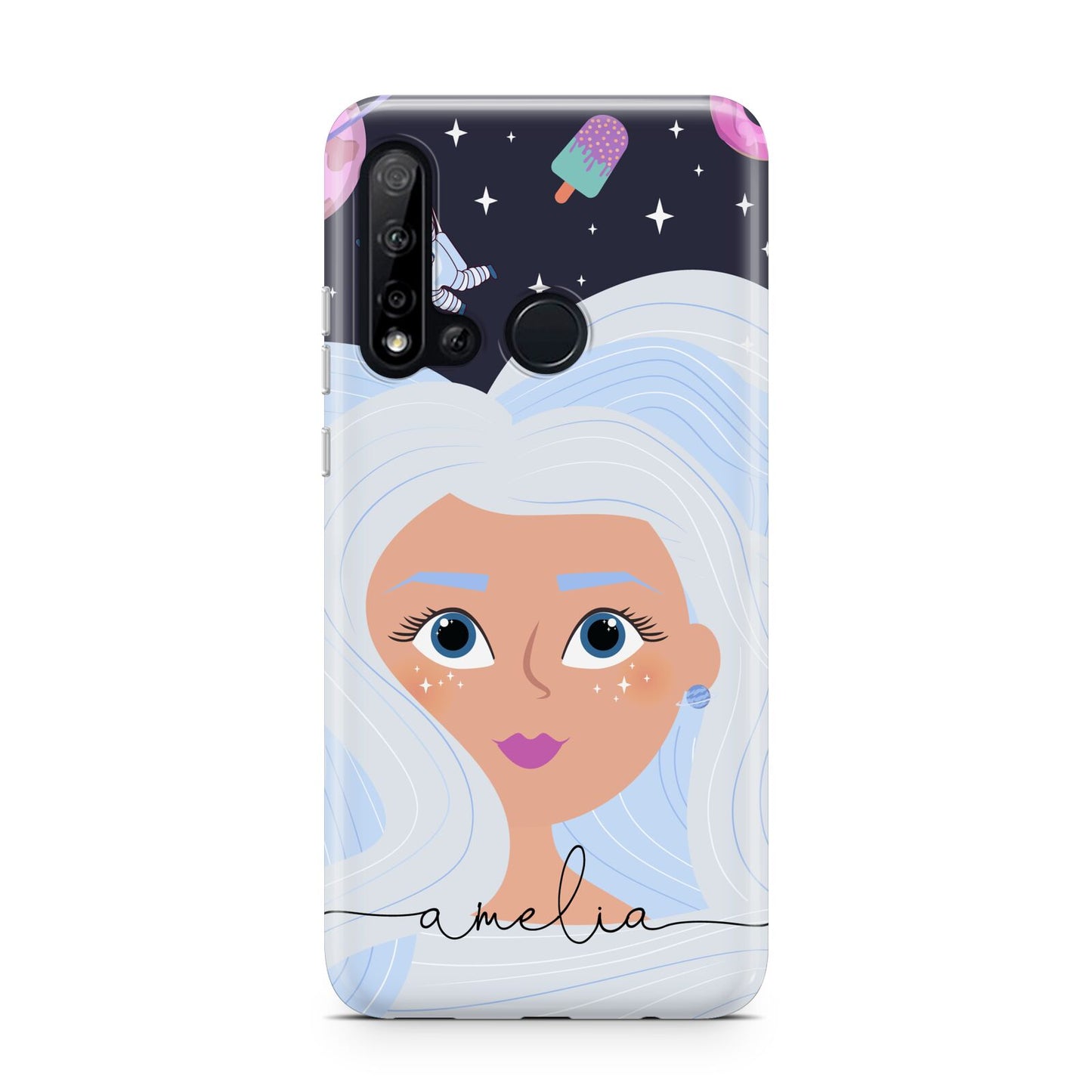 Ethereal Space Goddess with Name Huawei P20 Lite 5G Phone Case