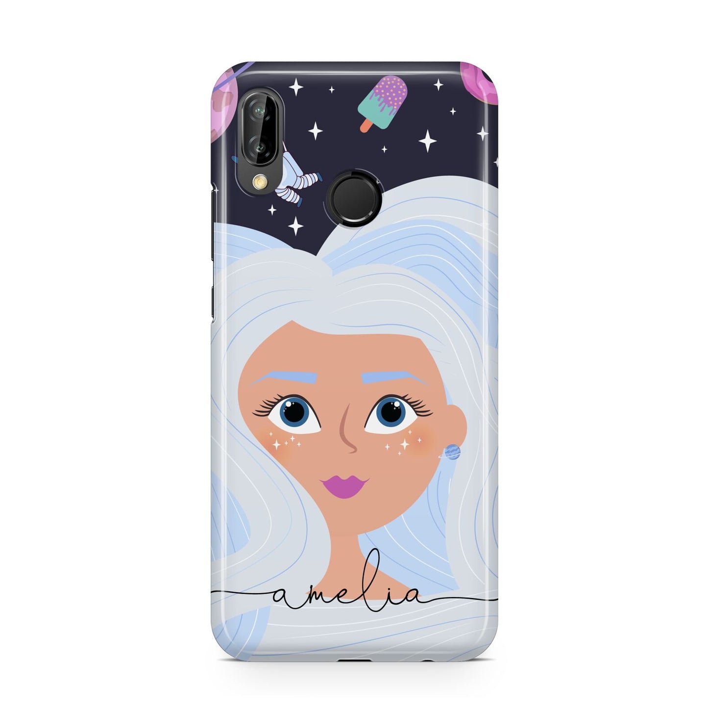 Ethereal Space Goddess with Name Huawei P20 Lite Phone Case