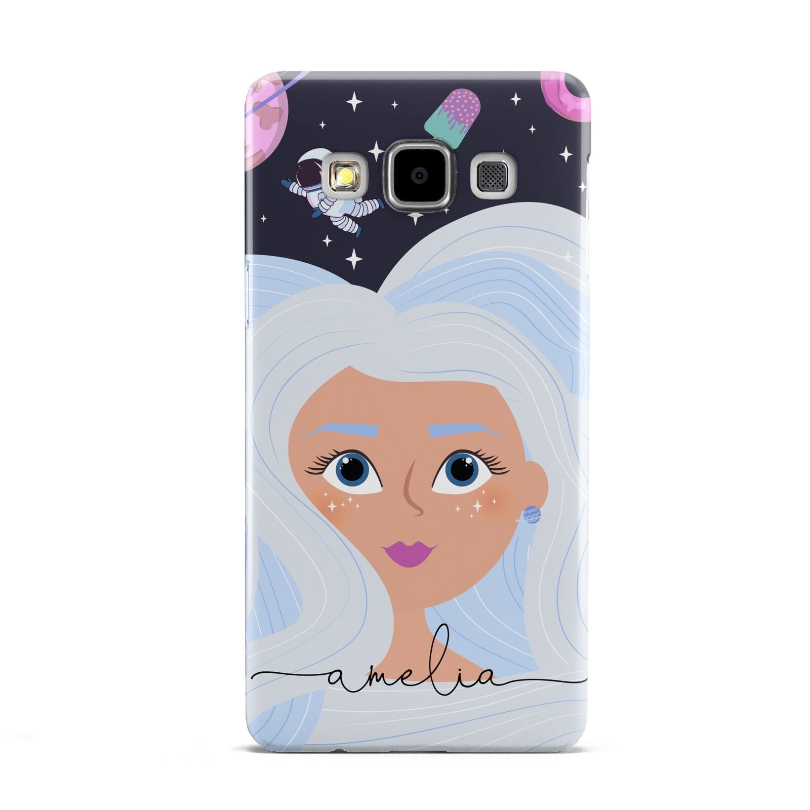 Ethereal Space Goddess with Name Samsung Galaxy A5 Case