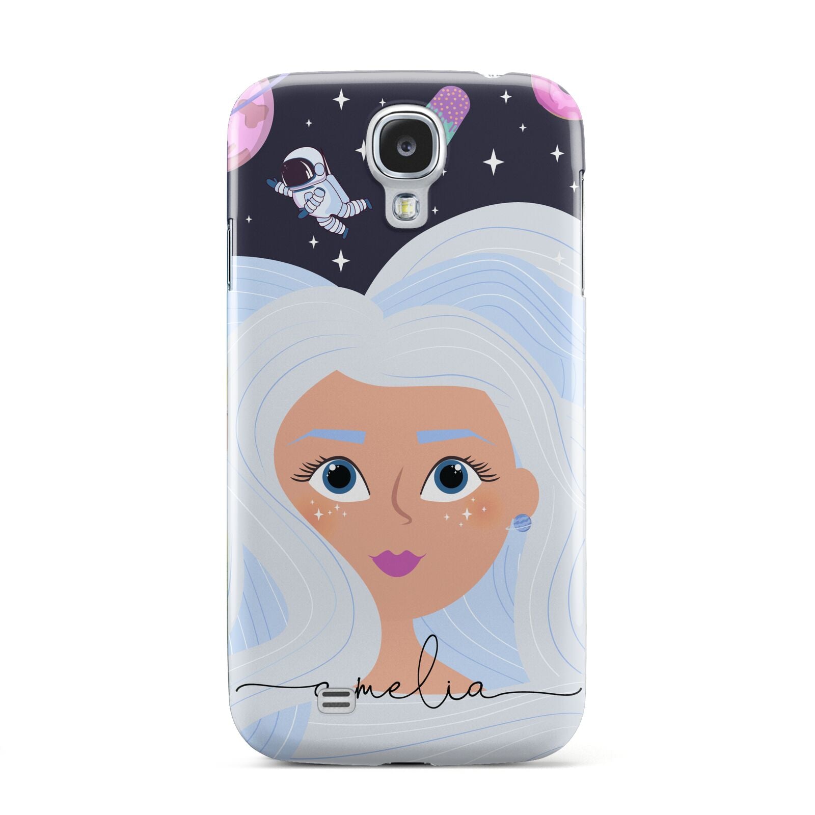 Ethereal Space Goddess with Name Samsung Galaxy S4 Case