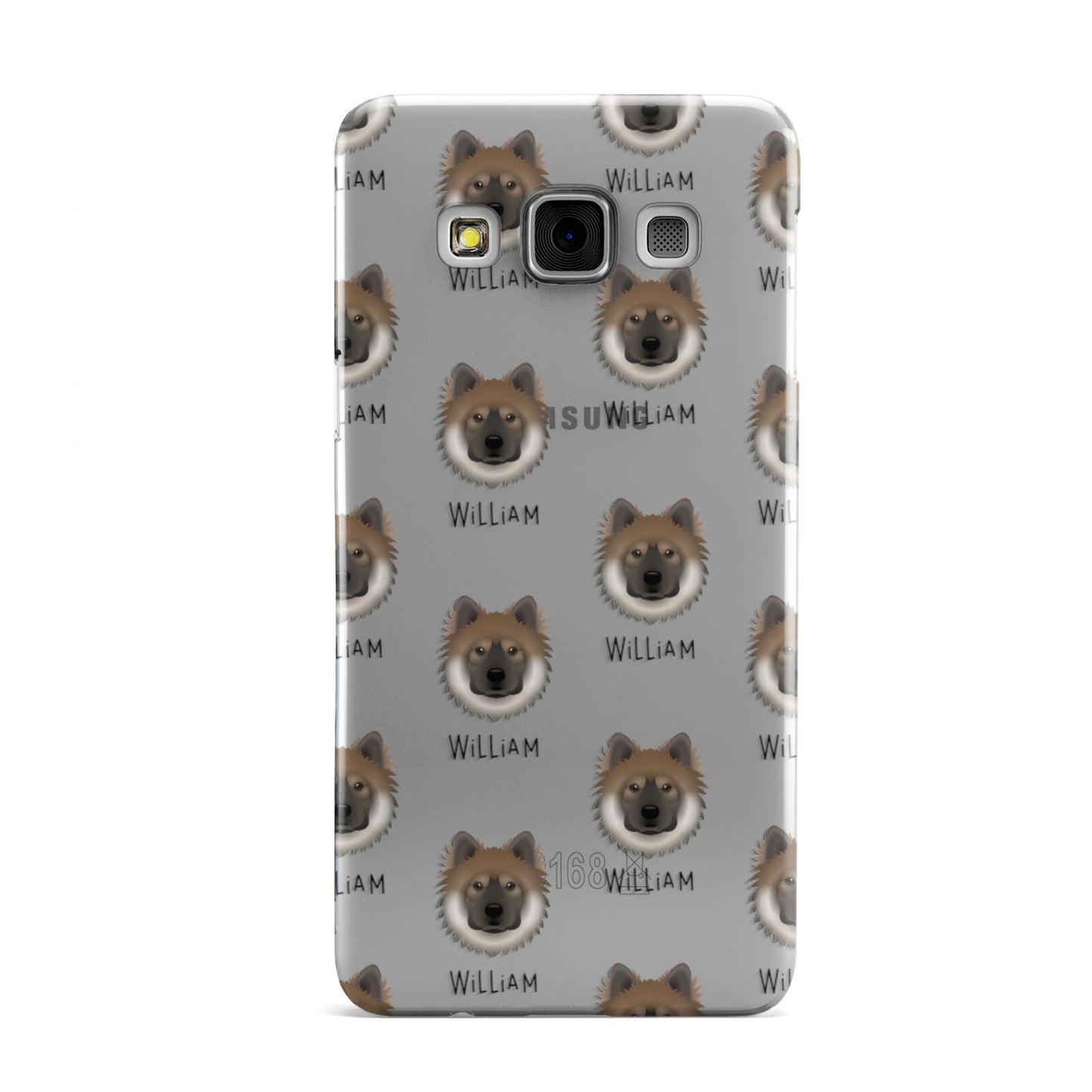 Eurasier Icon with Name Samsung Galaxy A3 Case