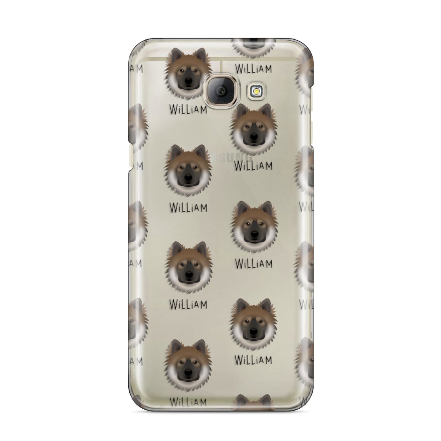 Eurasier Icon with Name Samsung Galaxy A8 2016 Case