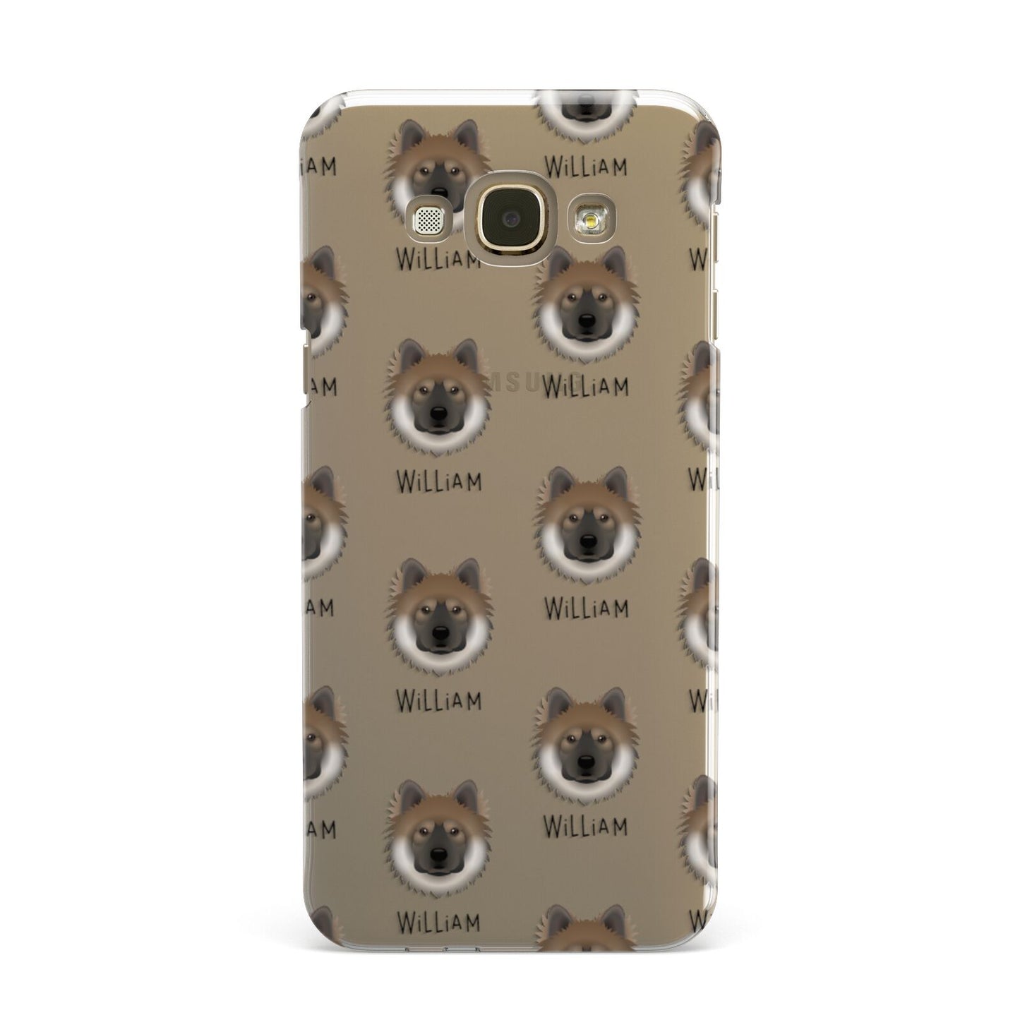 Eurasier Icon with Name Samsung Galaxy A8 Case