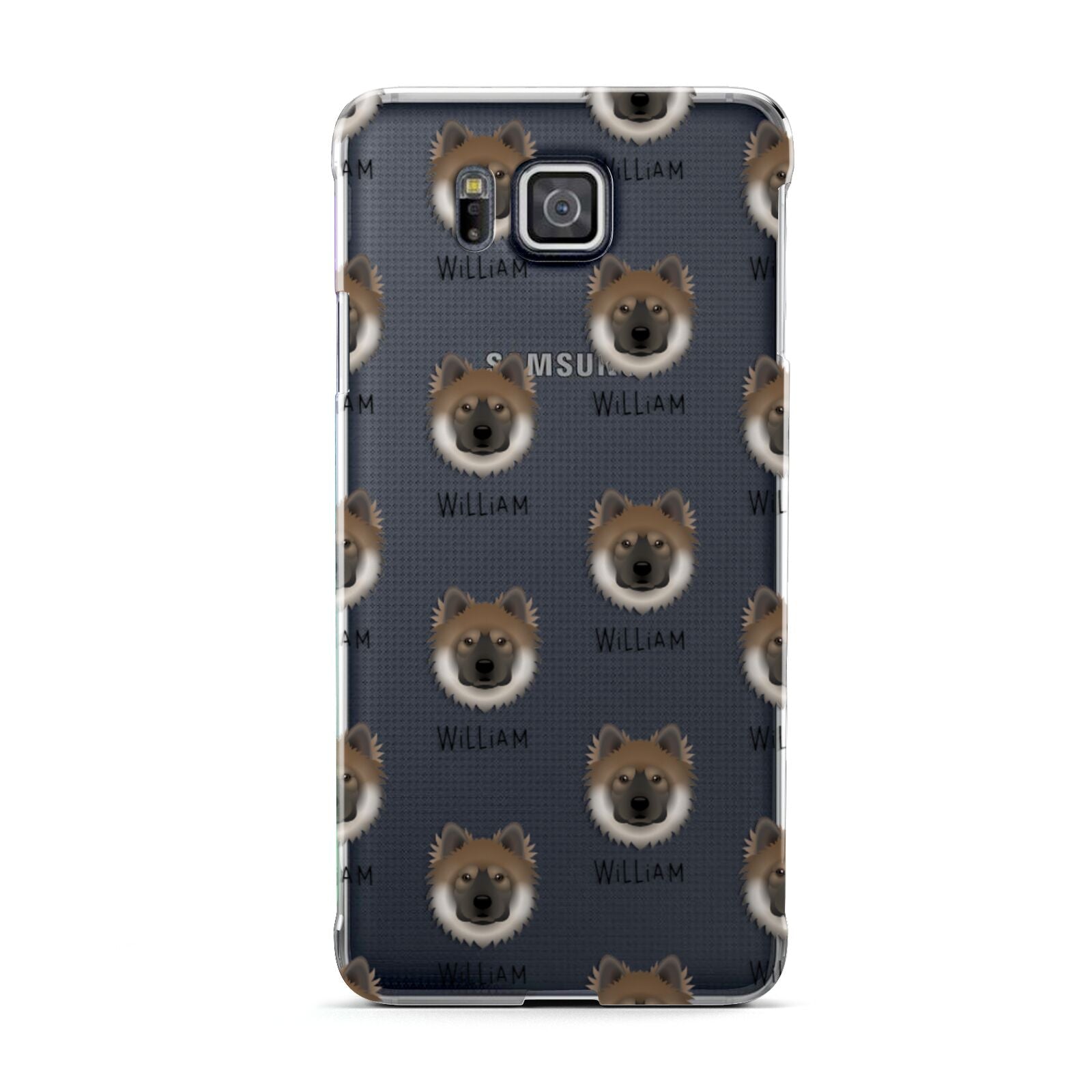 Eurasier Icon with Name Samsung Galaxy Alpha Case