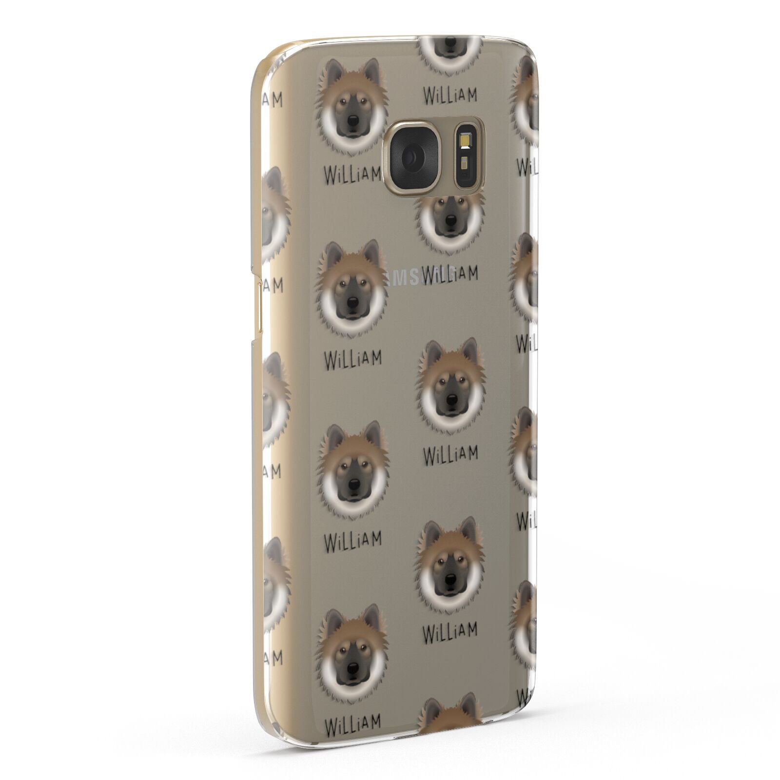 Eurasier Icon with Name Samsung Galaxy Case Fourty Five Degrees