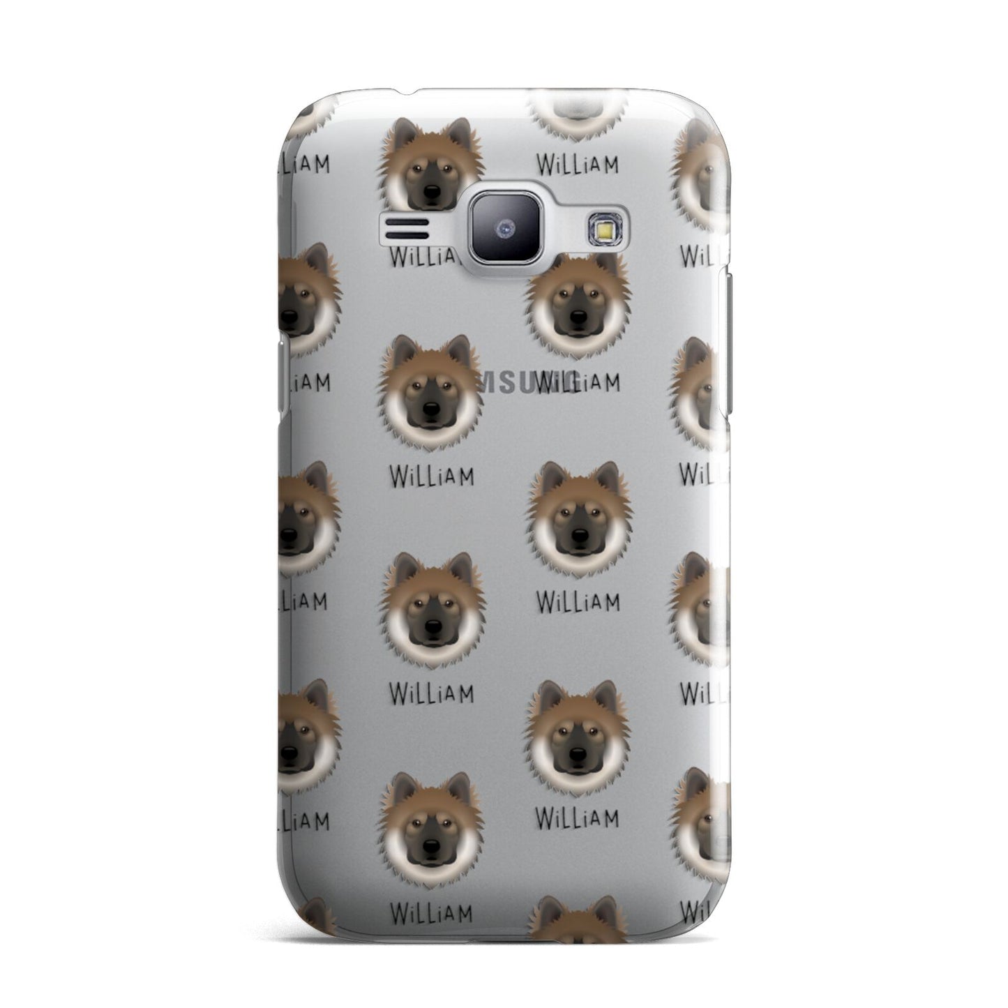 Eurasier Icon with Name Samsung Galaxy J1 2015 Case