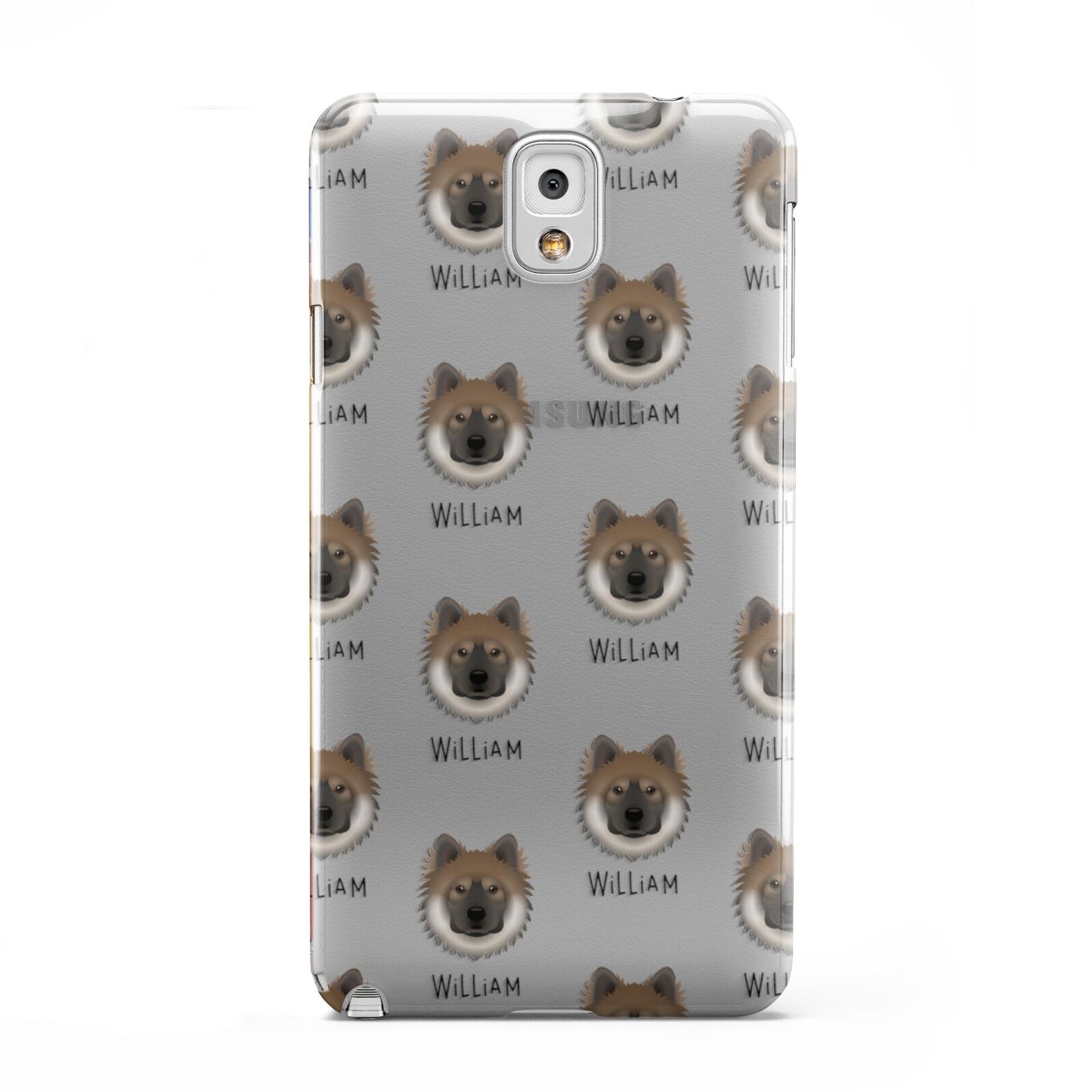 Eurasier Icon with Name Samsung Galaxy Note 3 Case