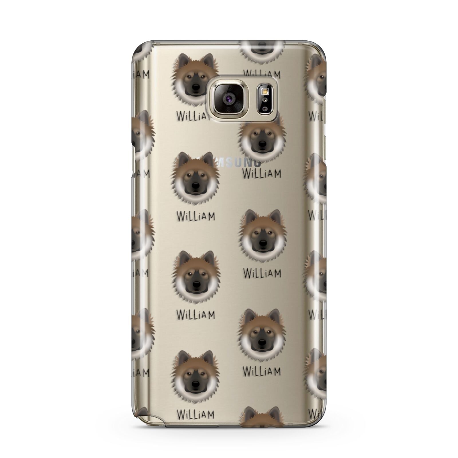 Eurasier Icon with Name Samsung Galaxy Note 5 Case