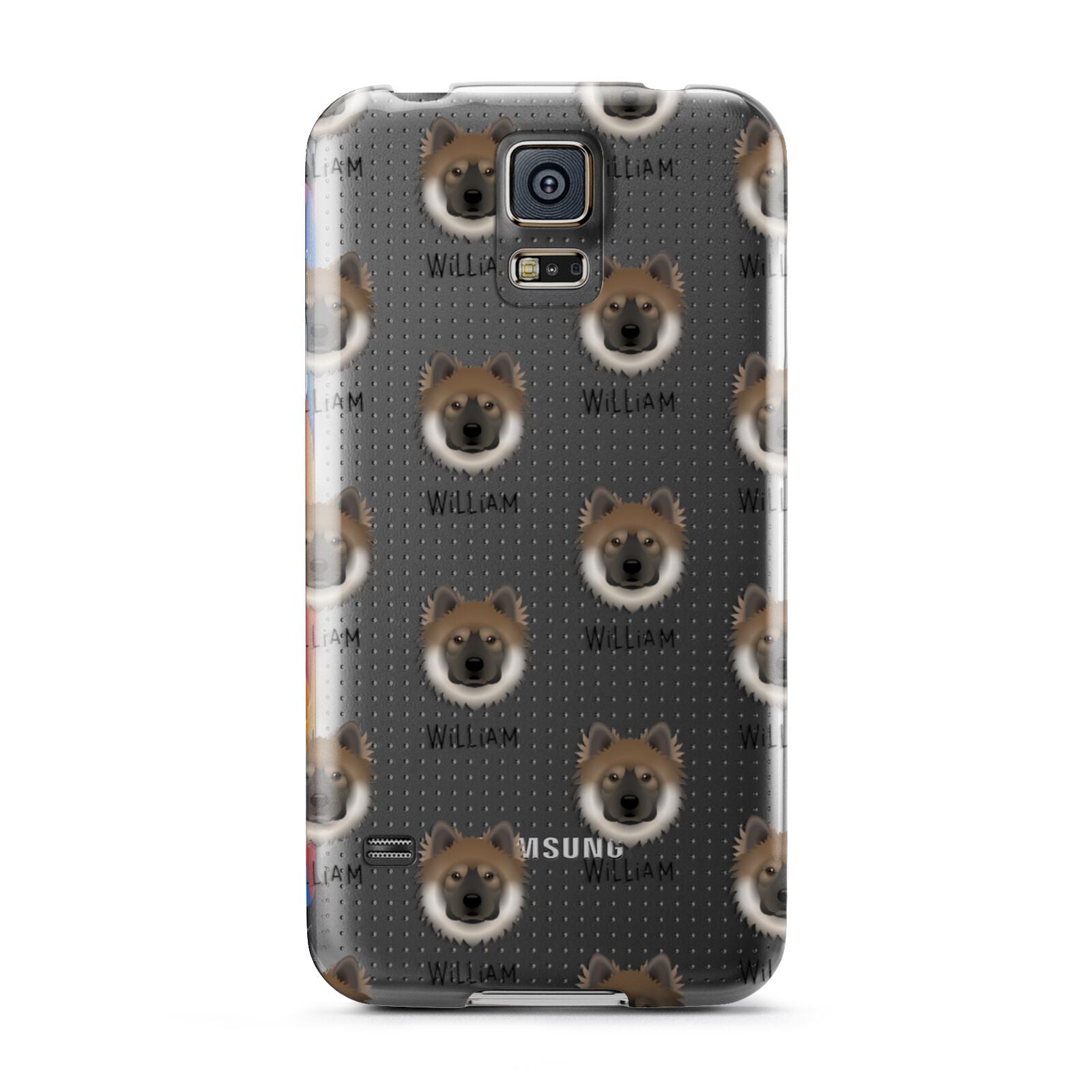 Eurasier Icon with Name Samsung Galaxy S5 Case