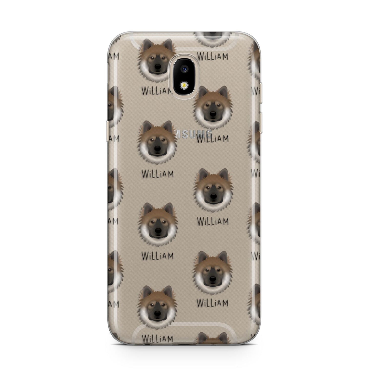 Eurasier Icon with Name Samsung J5 2017 Case