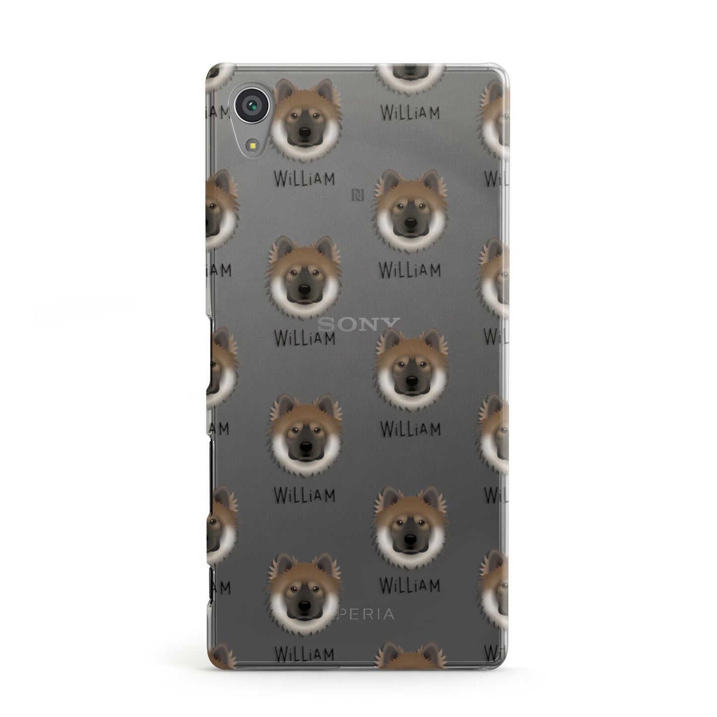 Eurasier Icon with Name Sony Xperia Case