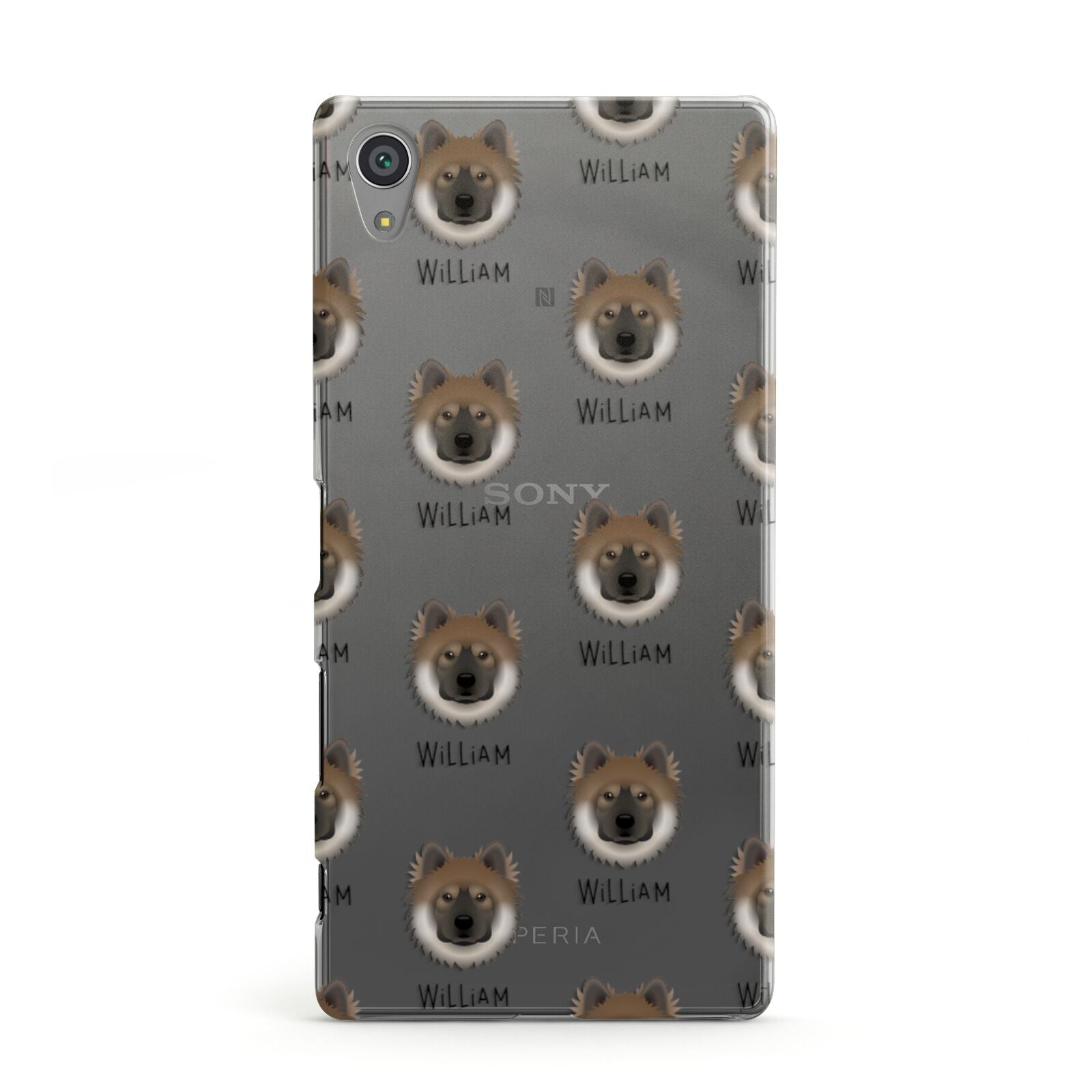 Eurasier Icon with Name Sony Xperia Case