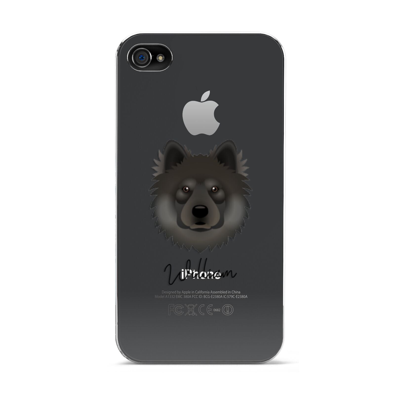 Eurasier Personalised Apple iPhone 4s Case