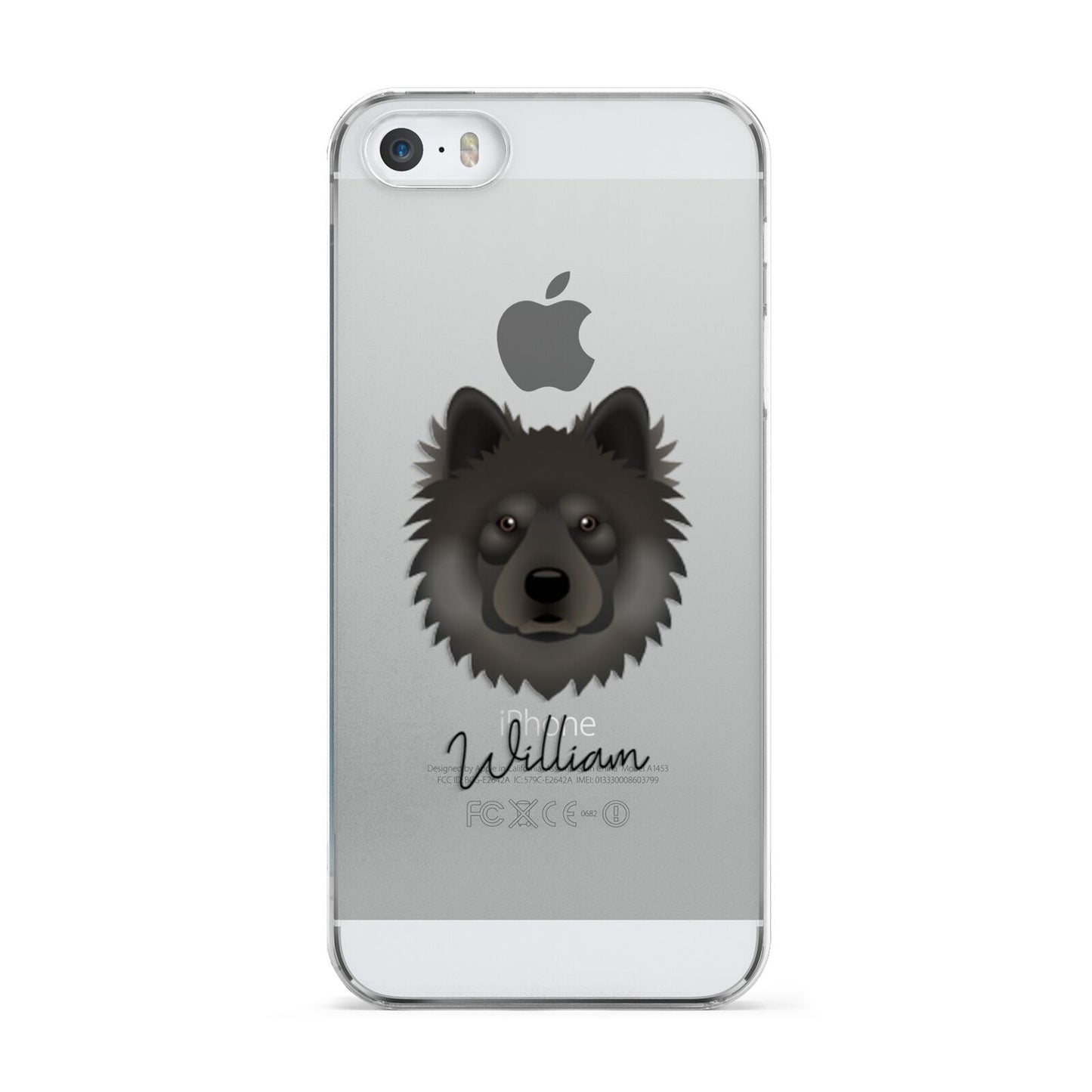 Eurasier Personalised Apple iPhone 5 Case