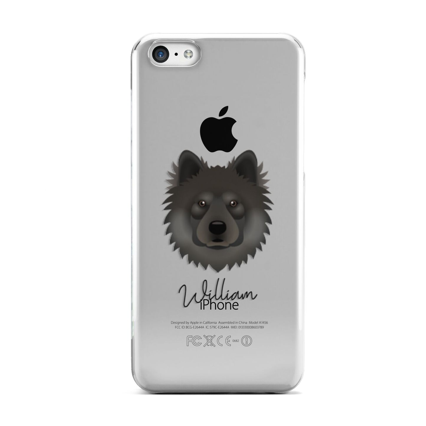 Eurasier Personalised Apple iPhone 5c Case