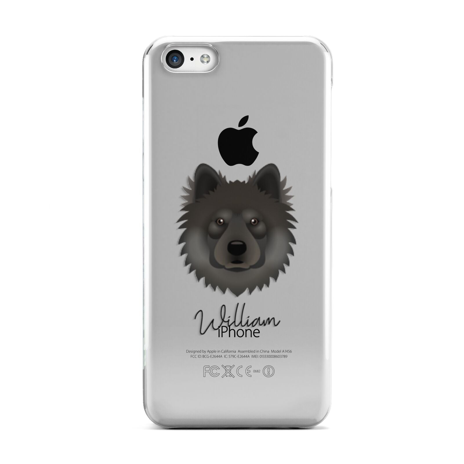 Eurasier Personalised Apple iPhone 5c Case