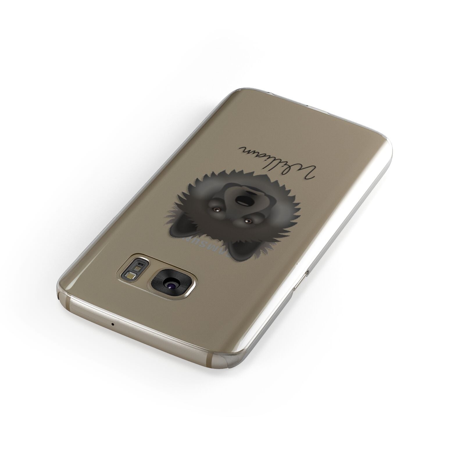 Eurasier Personalised Samsung Galaxy Case Front Close Up