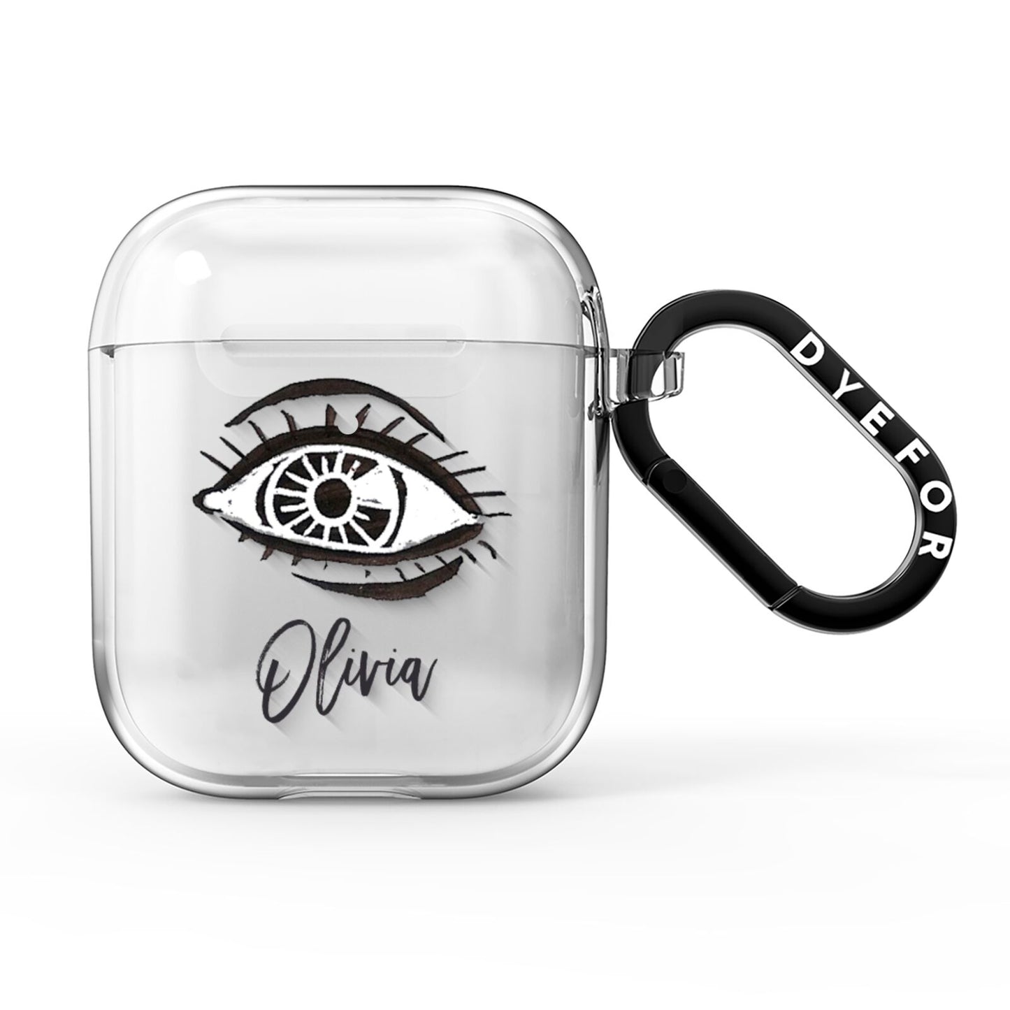 Eye Eye Personalised AirPods Clear Case