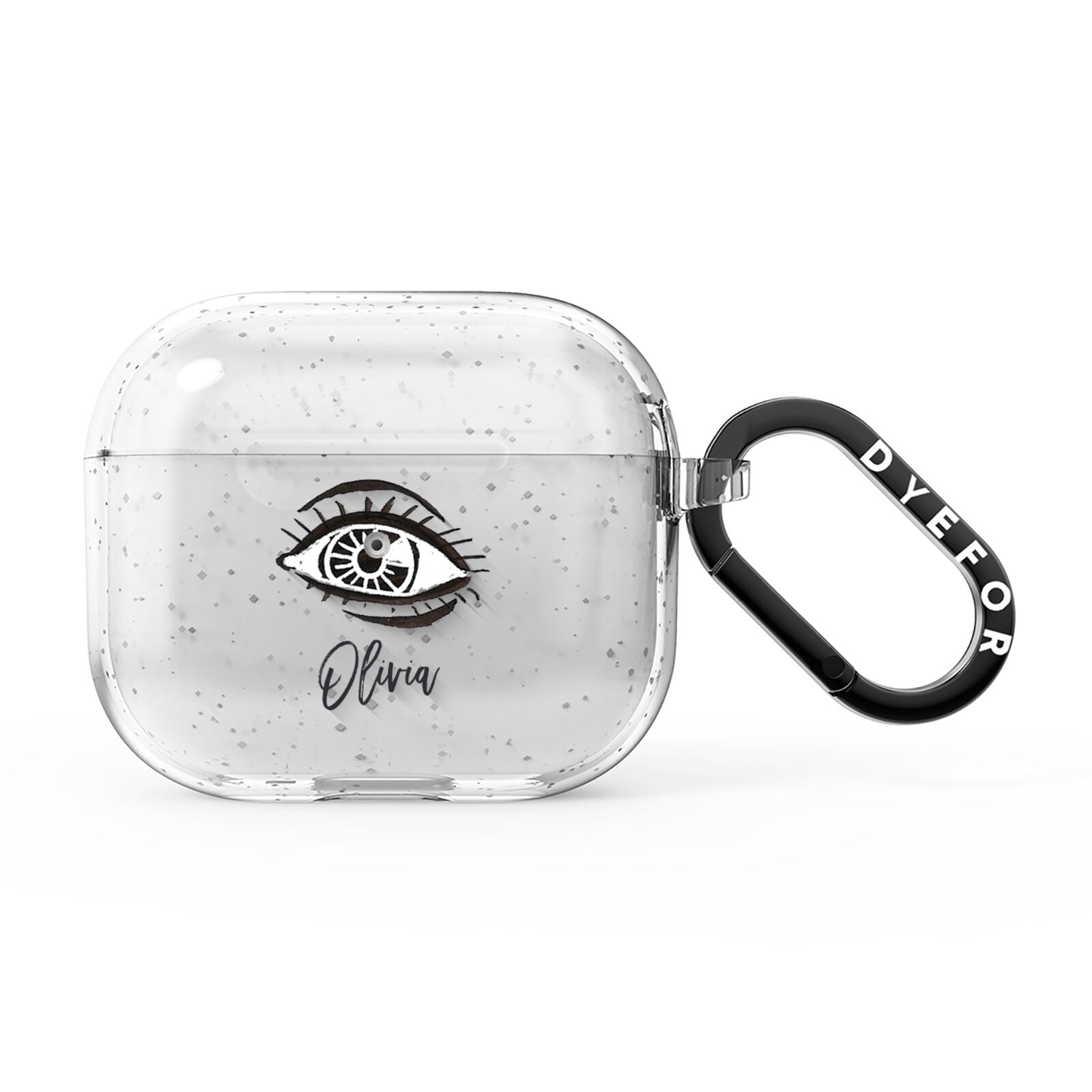 Eye Eye Personalised AirPods Glitter Case 3rd Gen