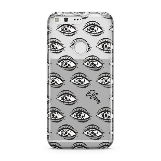 Eye Eye Personalised Google Pixel Case