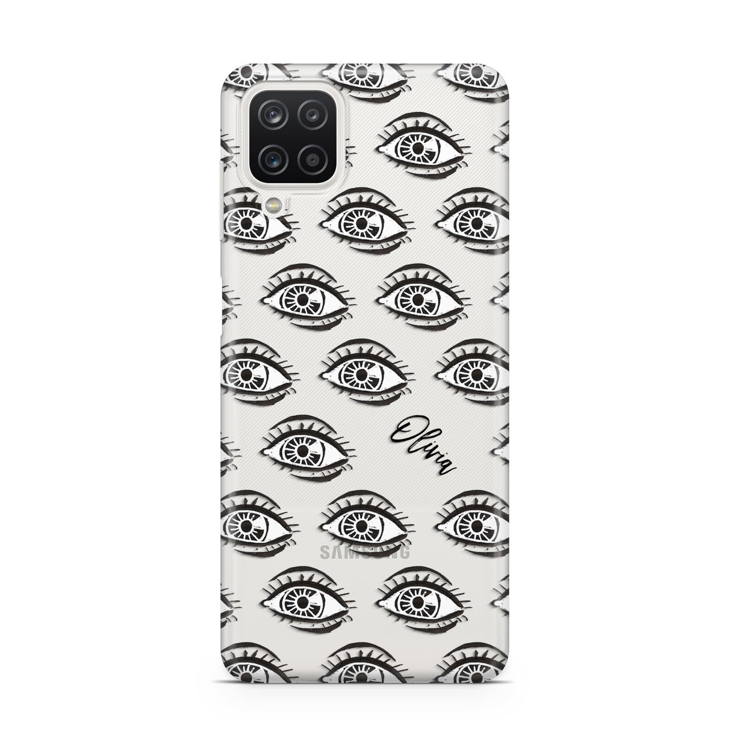 Eye Eye Personalised Samsung A12 Case