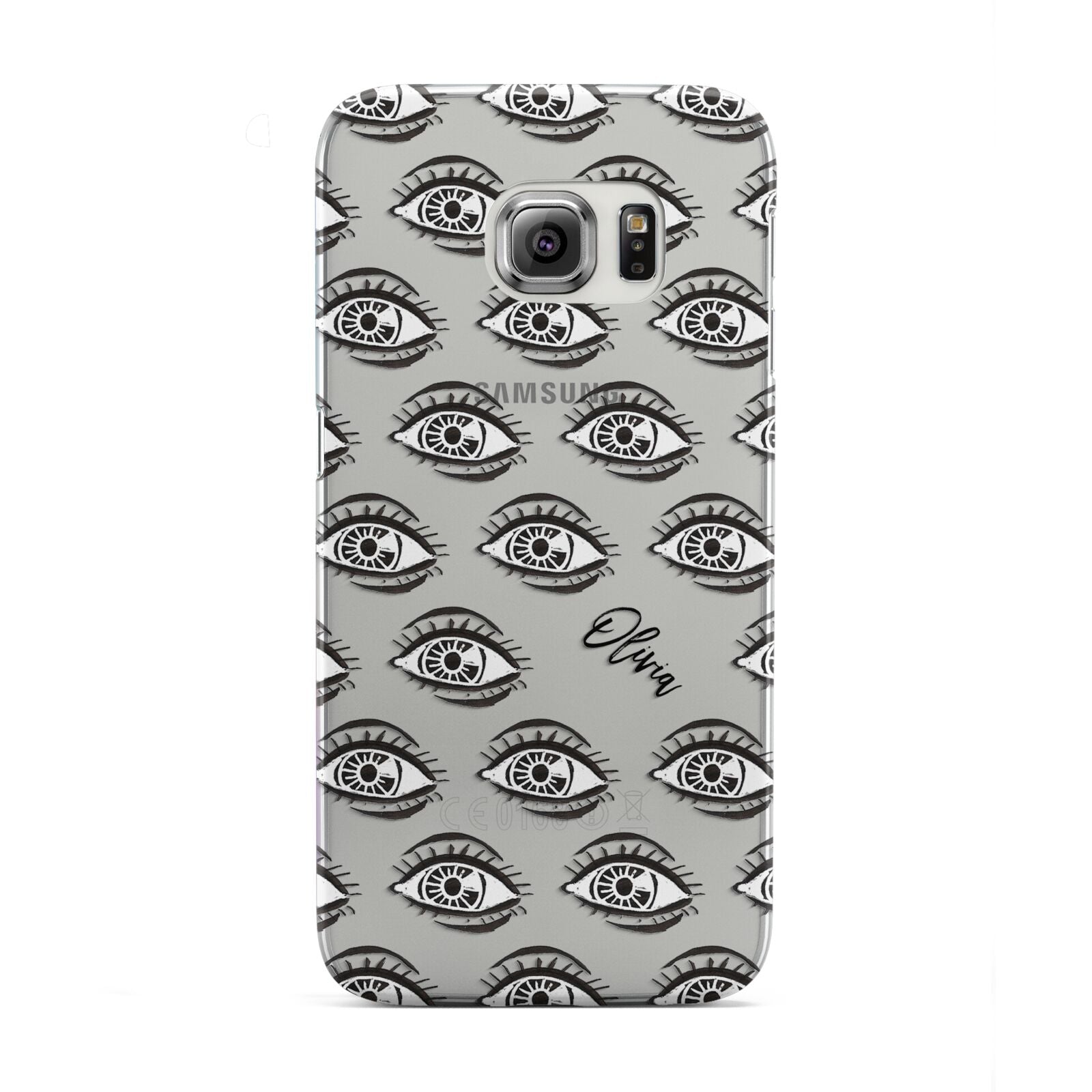 Eye Eye Personalised Samsung Galaxy S6 Edge Case