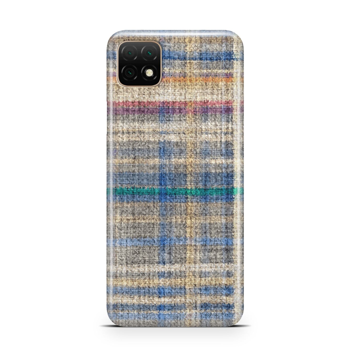 Fabric Plaid Huawei Enjoy 20 Phone Case